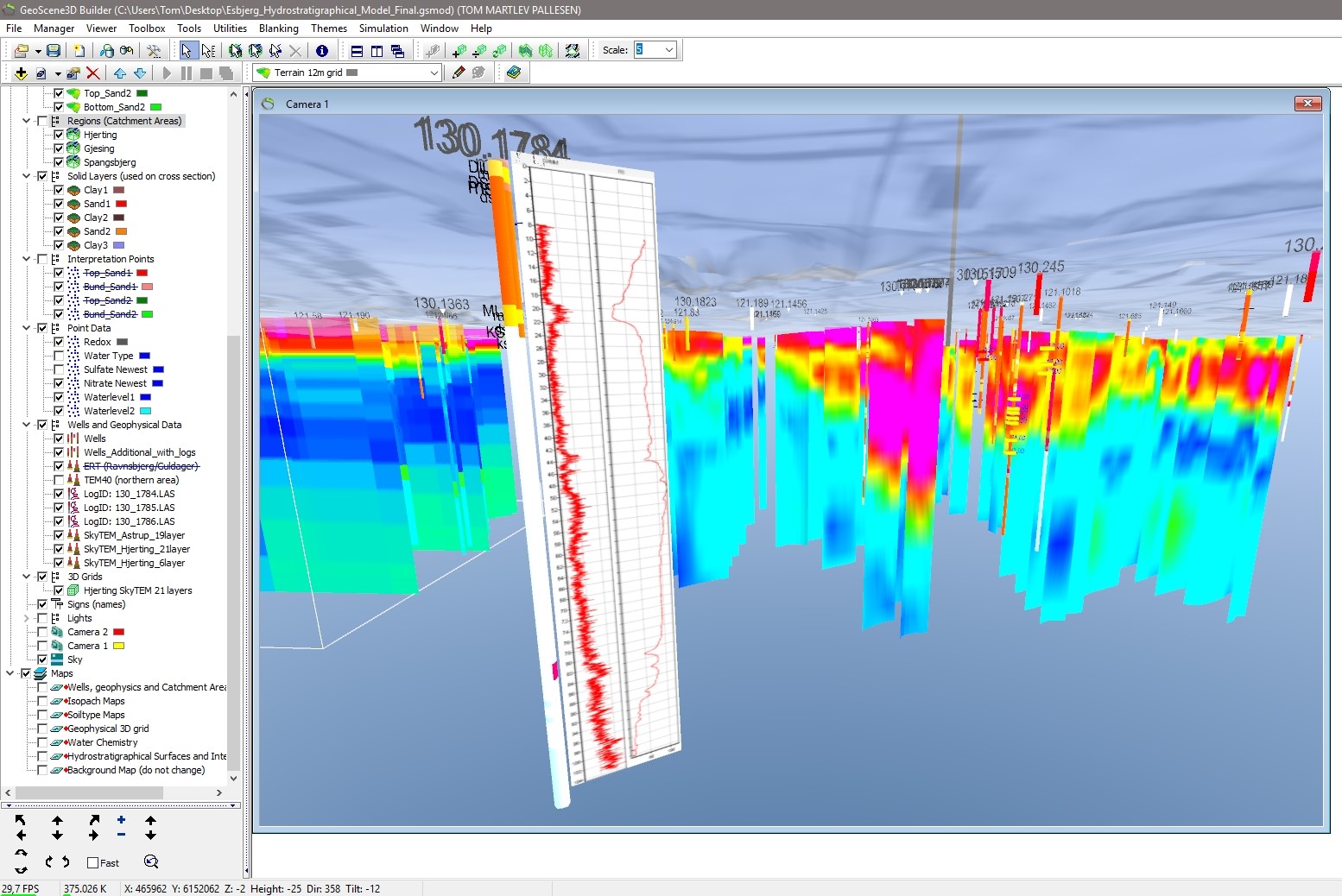 I-GIS fra Risskov har udviklet 3D software til grundvandsforvaltning